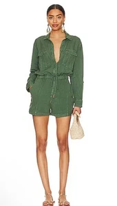 Young Fabulous & Broke Lakeside Romper Sz Large in Green NWT - Picture 1 of 5