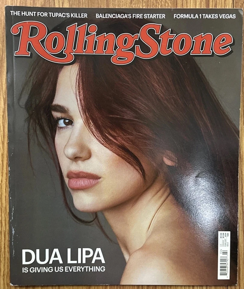 Rolling Stone Magazine February 2024 Dua Lipa IS Giving Us Everything - Image 1 of 1