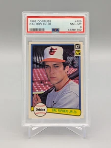 1982 Donruss #405 Cal Ripken Jr RC PSA 8 Orioles - Bild 1 von 2