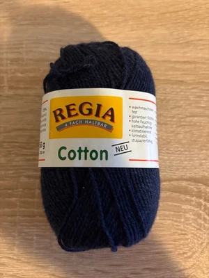 Garn | Stricken | Sockenwolle | Wolle | Schachenmayr | Regia | Cotton | 50g NEU - Bild 1 von 3
