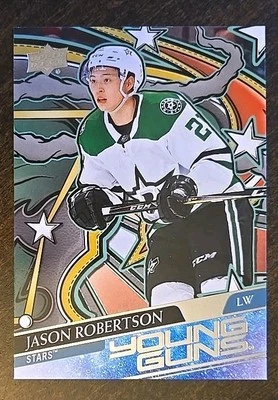 2024-25 Upper Deck Young Guns Renewed JASON ROBERTSON 235 Dallas Stars - Image 1 of 2