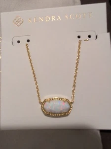 Kendra Scott Elisa Halskette mit Anhänger für Damen, Modeschmuck, 14 Karat vergoldet - Bild 1 von 8