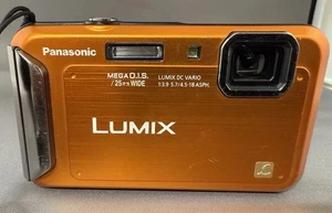 Panasonic LUMIX DMC-TS20 16.1MP Digitalkamera Orange - Bild 1 von 9