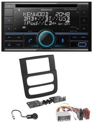 Kenwood CD 2DIN DAB USB MP3 Bluetooth Autoradio für Dodge RAM (2002-2006) - Bild 1 von 4
