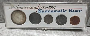1967 UNITED STATES MINT SET SILVER HALF DOLLAR COIN - MISSING QUARTER - Picture 1 of 7
