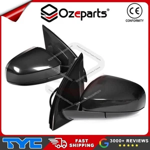 Set / Pair LH+RH Electric Door Mirror No Light Type For Ford Falcon FG 2008~2014 - Picture 1 of 4