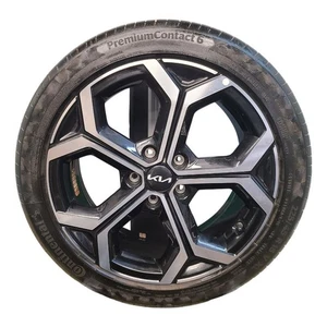 Llanta de aleación KIA NIRO 4 MK2 18" corte diamante negro 7,5JX18 + neumático 52910-AT100 - Imagen 1 de 18