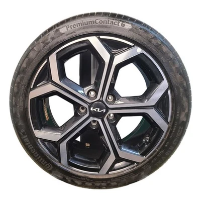 Llanta de aleación KIA NIRO 4 MK2 18" corte diamante negro 7,5JX18 + neumático 52910-AT100 - Imagen 1 de 4