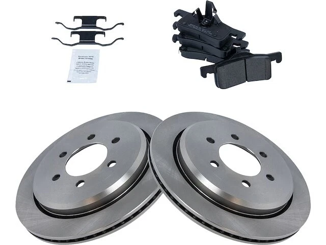 Kit de pastillas de freno trasero y rotor para Lincoln Navigator 2003-2006 2004 2005 HF582ZQ Foto 1 de 1