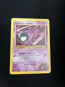 Sabeina’s Gastly 93/132 COMO NUEVO/NM No Holo Raro Gimnasio Héroes Pokémon De Colección WOTC - Imagen 1 de 4