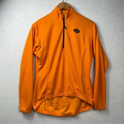 Camiseta deportiva vintage REI para mujer MEDIANA 1/4 cremallera manga larga ciclismo correr Foto 1 de 4