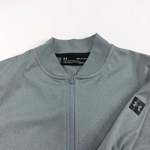Under Armour Loose ColdGear UA Small Full Zip Mock Neck Lightweight Jacket MINT - Bild 1 von 6