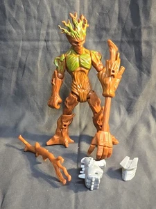 Marvel Super Hero Mashers Groot Figure Guardiano della Galassia Completo Deatroyer - Foto 1 di 2