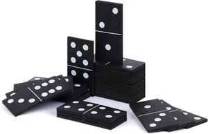 Giant Foam Dominoes Set Garden Outdoor Game For kids adult fun - Picture 1 of 7
