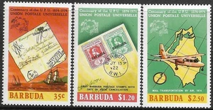 Barbuda 1974 Set sg 177-9 MNH UPU - Bild 1 von 2