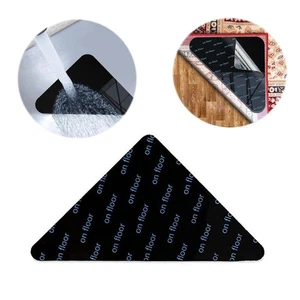 30x Tappeto Antiscivolo Angolo Tappetino Antiscivolo Tappeto Stopper Lavabile Pads - Foto 1 di 17