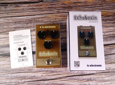 Pedal efecto para guitarra TC Electronic Echobrain analógico retardo eco cerebro  Foto 1 de 4
