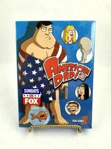 American Dad Volume 2 DVD 3 Disc Boxset W/ Special Features New Sealed Read Des - Picture 1 of 11