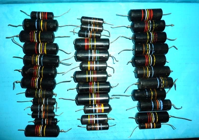 Lote Condensadores Axiales Sprague Bumble Bee Tiradores Usados Foto 1 de 4