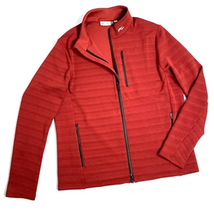 Kjus Colton Midlayer Jacket Full Zip in Cedar Red UPF 50, Men’s XL/54 $279 - Picture 1 of 17