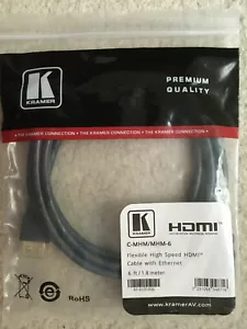 Kramer C-MHM/MHM-6 High Speed with Ethernet Micro HDMI Cable (6') - Picture 1 of 3