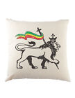 Lion Of Judah Ii Cushion Pillow Bob Rasta Reggae Marley Jamaica Rastafari Irie