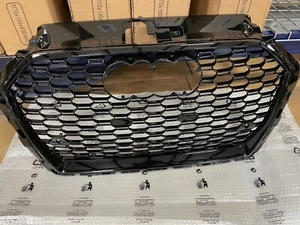 Parrilla delantera parachoques delantero para Audi A3 S3 2017-2019 RS3 parrilla para kits de parachoques RS - Imagen 1 de 2