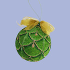 Christmas Tree Decorations Kit Bead Embroidery Beaded Holiday Beadwork Diy v-009