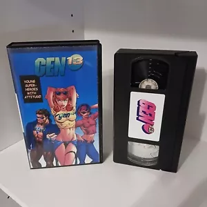 Gen 13 The Unreleased Animated Movie VHS 1998 2000 Comic Book - Picture 1 of 3