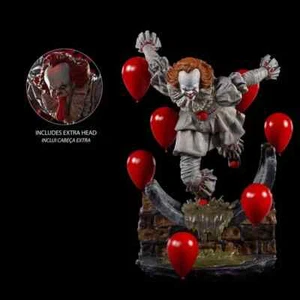 Figura de acción de 21 cm de la película Stephen King's IT Pennywise Joker figura de anime hierro - Imagen 1 de 26