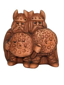 Viking Figurine by LE Swedish Ceramic Scandinavian Upsala-Ekeby Ester Wallin f1 - Picture 1 of 6