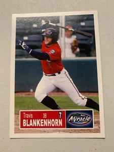 Travis Blankenhorn Card 2018 Fort Myers Miracle Team Card - Picture 1 of 1