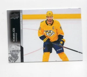 2021-22 UD Series 1 Roman Josi #104 French Variant Nashville Predators - Picture 1 of 2