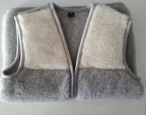 Arbeitsweste Damen Herren Weste Wollweste Merino Schafwollweste 100% WOOLMARK - Bild 1 von 2