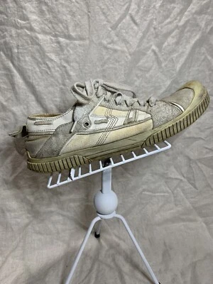 Steve Madden "Fyrebyrd" Lona Cuero Hombres Tenis Envejecidos Zapatos 11 Foto 1 de 4