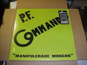 LP:  P.F. COMMANDO - Manipulerade Mongon 1979 SWEDISH PUNK SEALED NEW REISSUE - Bild 1 von 2