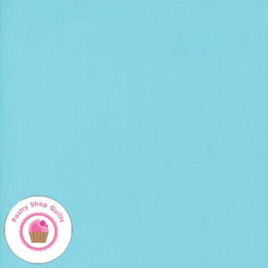 Moda BELLA SOLID 9900 85 Robin's Egg Blue Quilt Fabric MASK Material - Picture 1 of 1