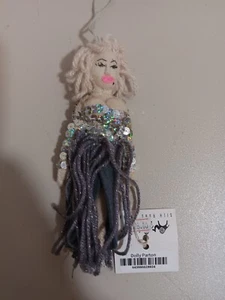 Dolly Parton Ornament Hand Made Wool Felt Decoration Silk Road Bazaar 7"in - Picture 1 of 3