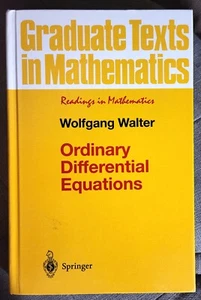 Wolfgang Walter ORDINARY DIFFERENTIAL EQUATIONS Springer Hardcover 1998 VERYGOOD - Imagen 1 de 6