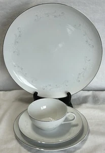 Fine Seyei China Claudia 6863 Made In Japan 4 Piece Set Vintage MCM Very Pretty - Picture 1 of 10