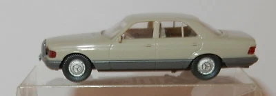 Micro WIKING Ho 1/87 Mercedes Benz 500 Si Beige No. Box #14157 - Immagine 1 di 4