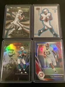 2020 Panini Tua Tagovailoa (RC) Rookie Card Lot (4 Cards) Miami Dolphins - Picture 1 of 2
