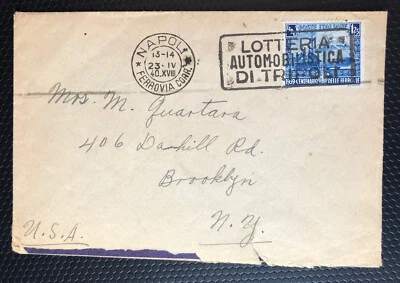 Cubierta Italia de Nápoles 1940 Foto 1 de 4