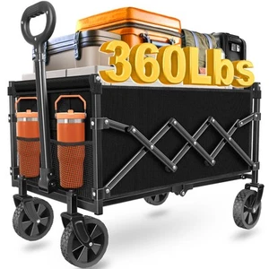 Carrelli Carrelli Pieghevole - Carrello Pieghevole con Ruote Pieghevole - Utility... - Foto 1 di 8