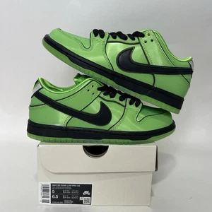 Nike SB Dunk Low QS The Powerpuff Girls "Buttercup" FZ8319-300 Hombres 5 Nuevo - Imagen 1 de 6