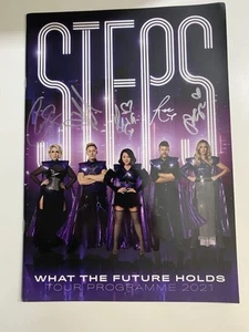 Steps - What The Future Holds Tour Programme 2021 Signed Autographed - Picture 1 of 4