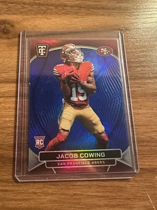 2024 Panini Totally Certified - Jacob Cowing #128 Blue Wave /149 - Picture 1 of 2