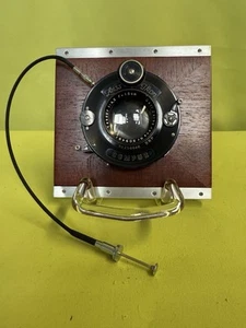 Objetivo Carl Zeiss Jena Tessar 4.5/15 para cámara de placa Zeiss Ikon Compur - Imagen 1 de 9