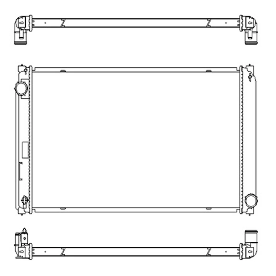 New Premium Radiator Fits 2015-2021 Lexus Nx300H 1640036090 - Image 1 of 1