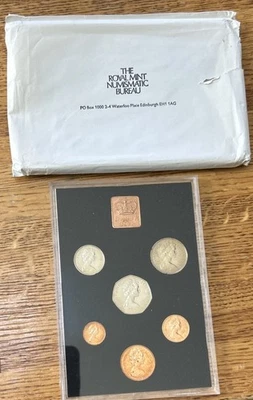 1971 The Decimal Coinage of Great Britain and Northern Ireland Proof Set 6 Coin - Image 1 of 3